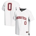 #0 Virginia Tech Hokies GameDay Greats Lightweight Baseball Fashion Jersey - White