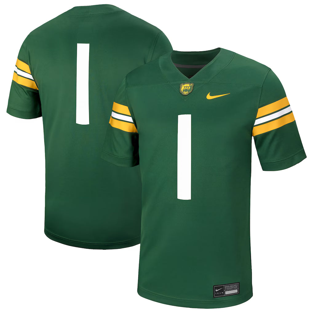 #1 Baylor Bears  Untouchable Football Jersey – Green