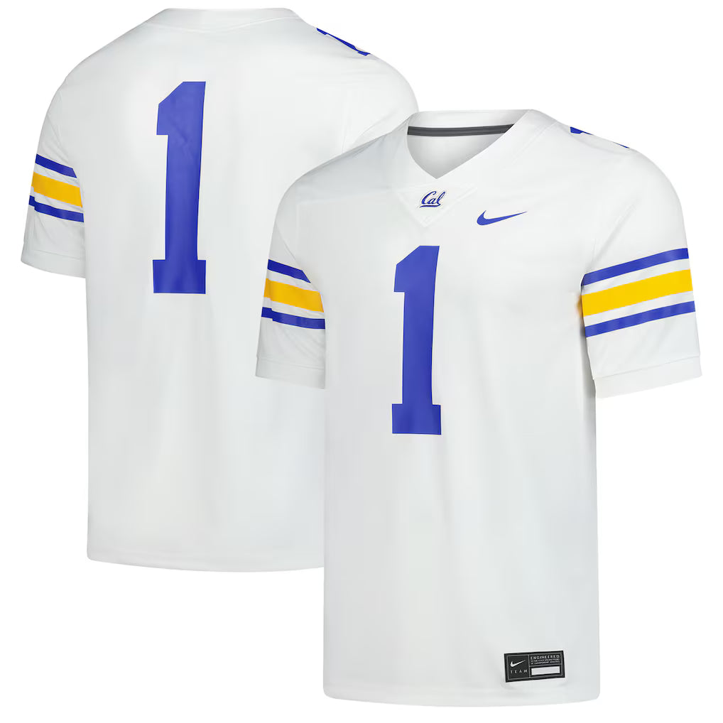 #1 Cal Bears Game Jersey - White